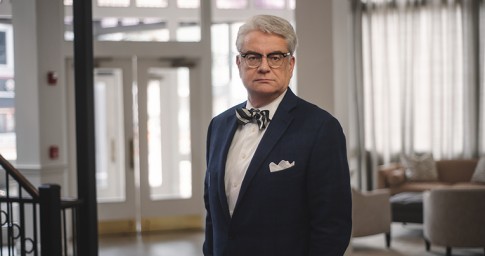 Lawyer smiling