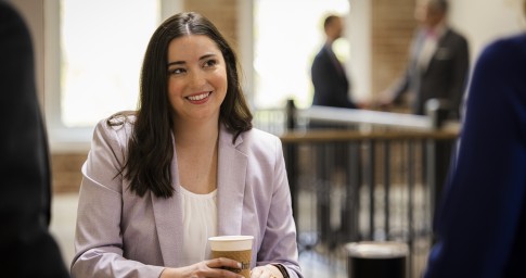 attorney holding coffee