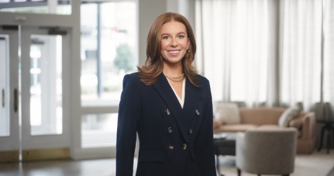 woman smiling
