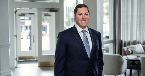 Lawyer smiling