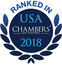 Ranked in USA Chambers 2018