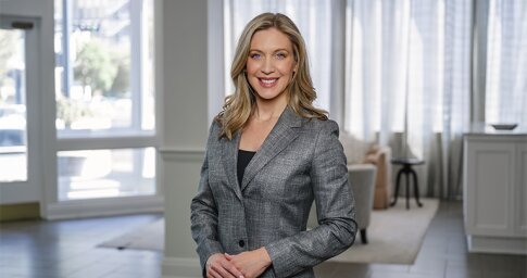 Attorney smiling